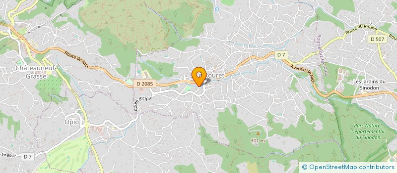 localisation de l'entreprise MONSIEUR JEAN-FRANCOIS DOUDEAU  LE ROURET