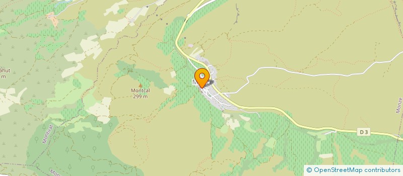 localisation de l'entreprise MONSIEUR JEAN-FRANCOIS DOUSSIN  MONZE