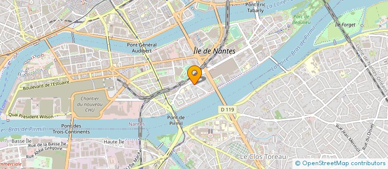 localisation de l'entreprise MONSIEUR JEAN-FRANCOIS DUBREUIL à NANTES
