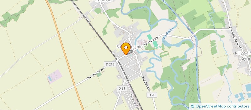 localisation de l'entreprise MONSIEUR JEAN-FRANCOIS DUCHENE  SAINT-MESMIN