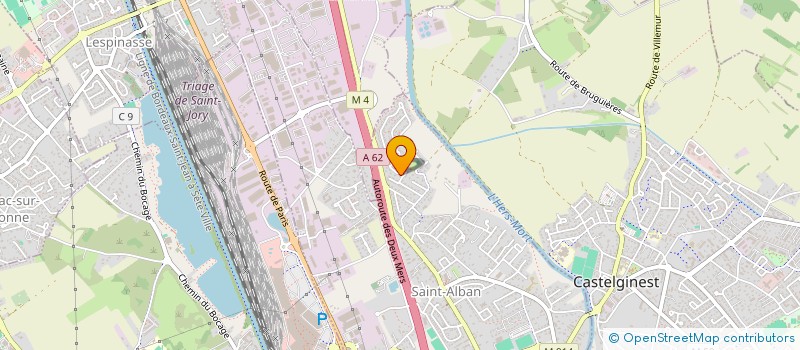 localisation de l'entreprise MONSIEUR JEAN-FRANCOIS DUFOUR  SAINT-ALBAN