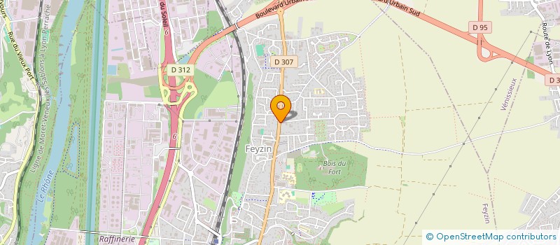 localisation de l'entreprise MONSIEUR JEAN-FRANCOIS DUPONT  FEYZIN