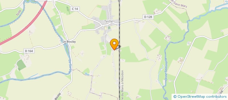 localisation de l'entreprise MONSIEUR JEAN-FRANCOIS DUPONT à TEILLE