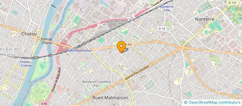 localisation de l'entreprise MONSIEUR JEAN-FRANCOIS DURAND à RUEIL-MALMAISON