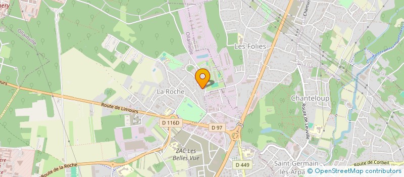 localisation de l'entreprise MONSIEUR JEAN-FRANCOIS EGEA  OLLAINVILLE