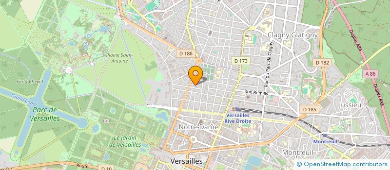 localisation de l'entreprise MONSIEUR JEAN-FRANCOIS EMERENTIENNE à VERSAILLES