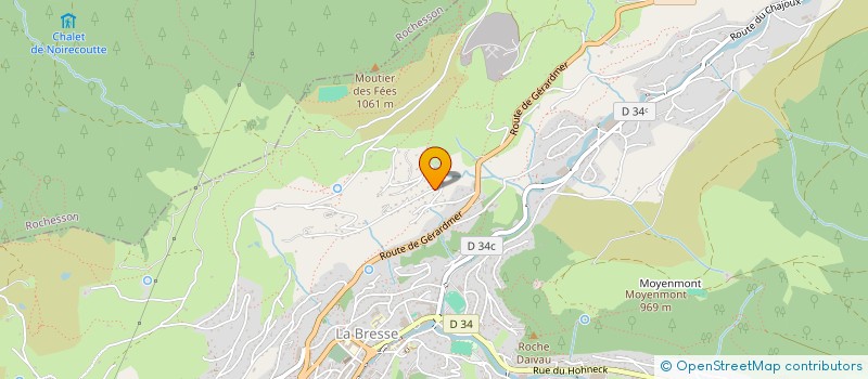 localisation de l'entreprise MONSIEUR JEAN-FRANCOIS ERNOTTE  LA BRESSE