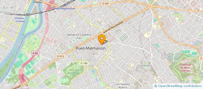 localisation de l'entreprise MONSIEUR JEAN-FRANCOIS ESPINOSA à RUEIL-MALMAISON