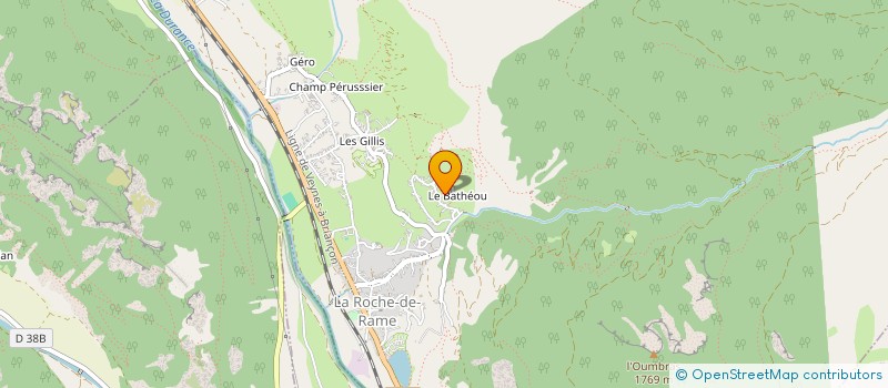 localisation de l'entreprise MONSIEUR JEAN FRANCOIS ETIENNE  LA ROCHE-DE-RAME