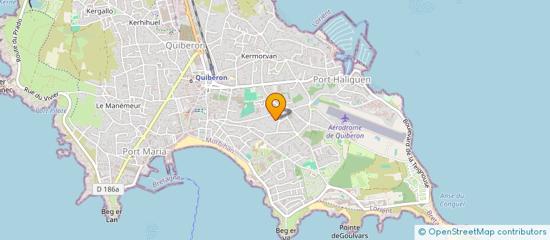 localisation de l'entreprise MONSIEUR JEAN-FRANCOIS EVRARD à QUIBERON