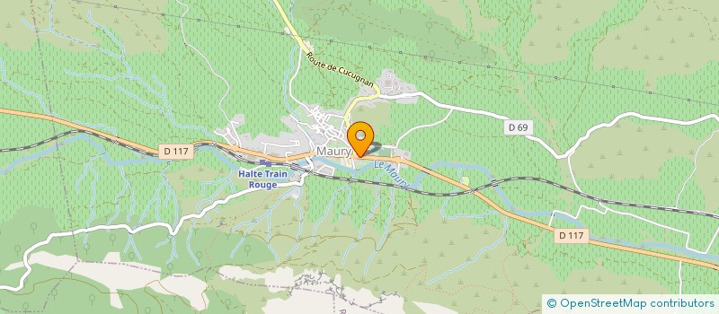 localisation de l'entreprise MONSIEUR JEAN-FRANCOIS FABRE  MAURY