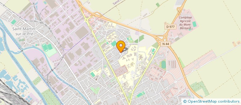 localisation de l'entreprise MONSIEUR JEAN-FRANCOIS FAFARD  CHALONS-EN-CHAMPAGNE