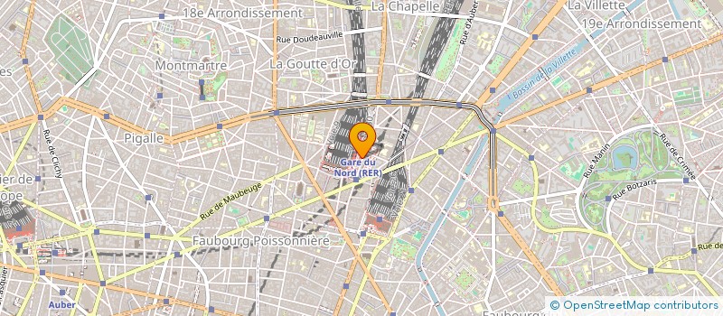 localisation de l'entreprise MONSIEUR JEAN-FRANCOIS FAURE  PARIS 10