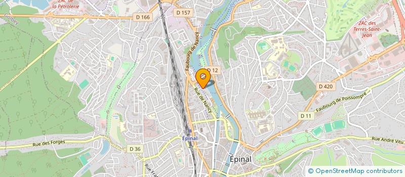 localisation de l'entreprise MONSIEUR JEAN-FRANCOIS FEDOUL à EPINAL
