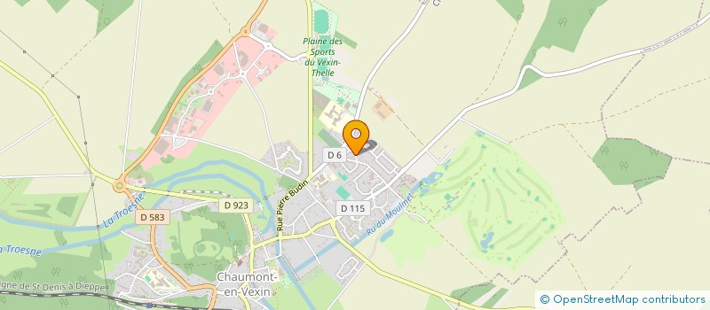 localisation de l'entreprise MONSIEUR JEAN-FRANCOIS FERNANDES  CHAUMONT-EN-VEXIN