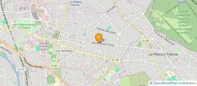 localisation de l'entreprise MONSIEUR JEAN-FRANCOIS FIACHETTI  CHAMPIGNY-SUR-MARNE