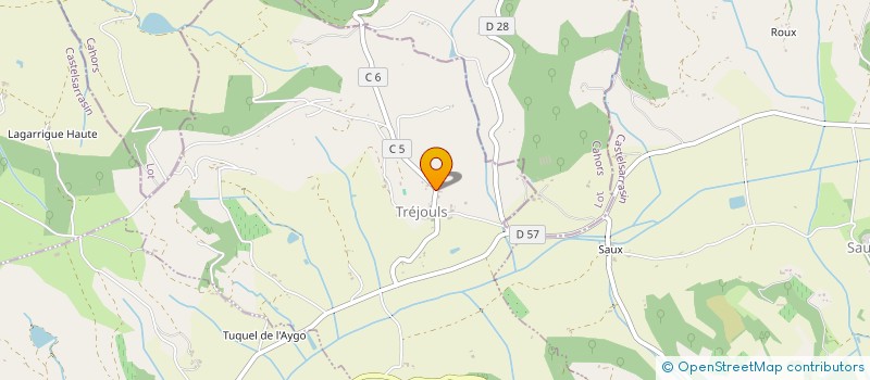 localisation de l'entreprise MONSIEUR JEAN-FRANCOIS FILIPPI  SAUVETERRE