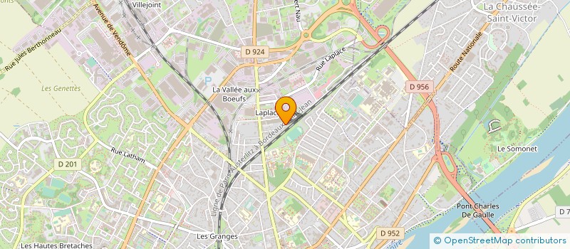 localisation de l'entreprise MONSIEUR JEAN-FRANCOIS FLAMENT  BLOIS