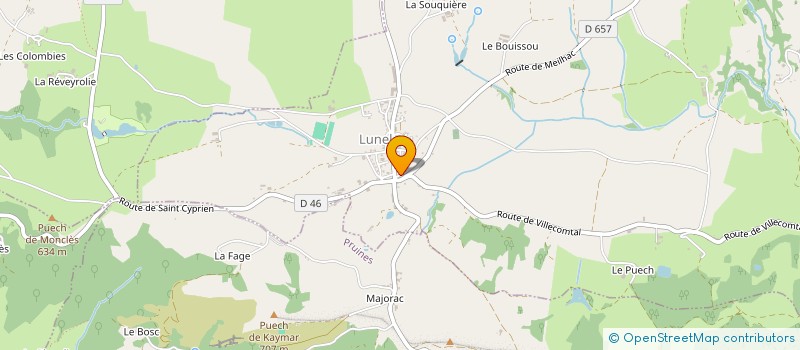 localisation de l'entreprise MONSIEUR JEAN-FRANCOIS FLECHIER à SAINT-FELIX-DE-LUNEL