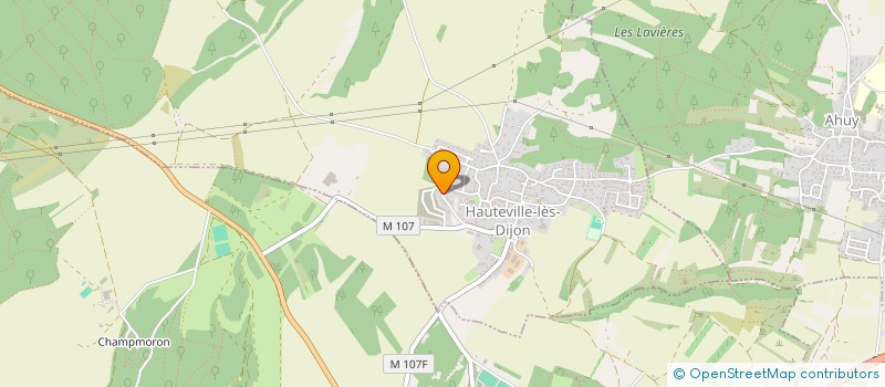 localisation de l'entreprise MONSIEUR JEAN-FRANCOIS FOLLOT  HAUTEVILLE-LES-DIJON