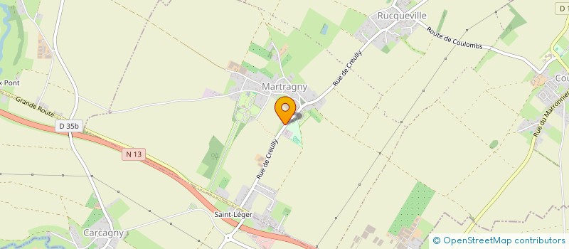 localisation de l'entreprise MONSIEUR JEAN-FRANCOIS FONLUPT  MOULINS-EN-BESSIN