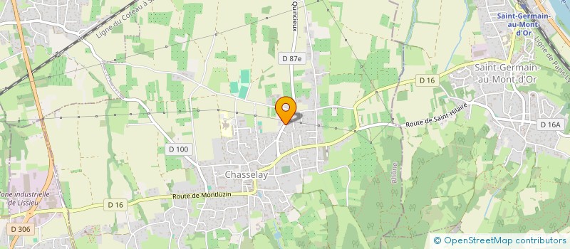 localisation de l'entreprise MONSIEUR JEAN-FRANCOIS FONTAINE à CHASSELAY