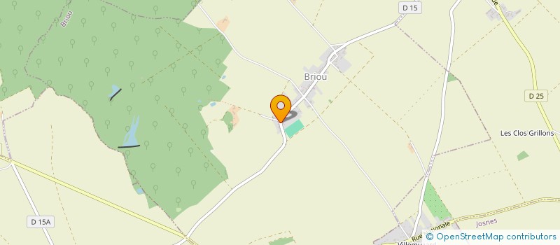 localisation de l'entreprise MONSIEUR JEAN FRANCOIS FORSTER  BRIOU