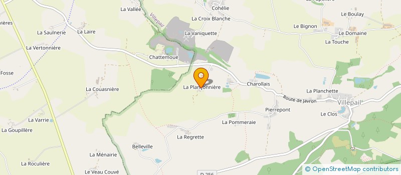 localisation de l'entreprise MONSIEUR JEAN FRANCOIS FOUQUET à VILLEPAIL