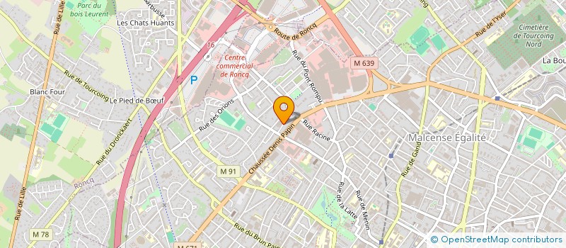 localisation de l'entreprise MONSIEUR JEAN-FRANCOIS FOURNEAU à TOURCOING