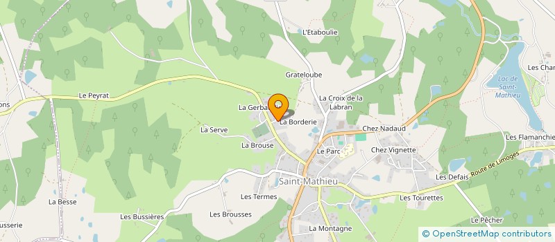 localisation de l'entreprise MONSIEUR JEAN FRANCOIS FRIQUET  SAINT-MATHIEU