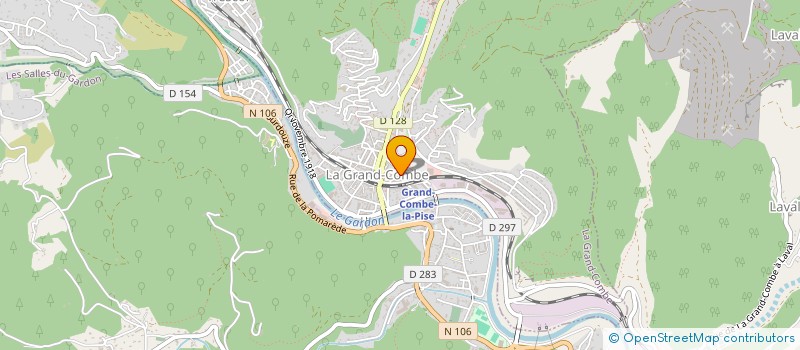 localisation de l'entreprise MONSIEUR JEAN-FRANCOIS FUMEL  LA GRAND-COMBE