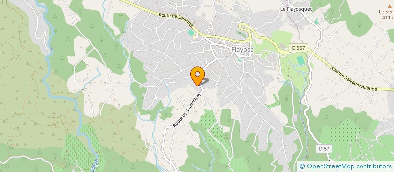 localisation de l'entreprise MONSIEUR JEAN FRANCOIS GAGNAIRE  FLAYOSC