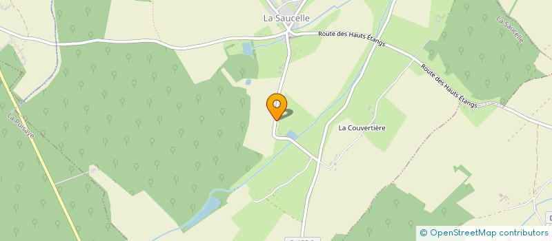 localisation de l'entreprise MONSIEUR JEAN-FRANCOIS GAILLARD à LA SAUCELLE