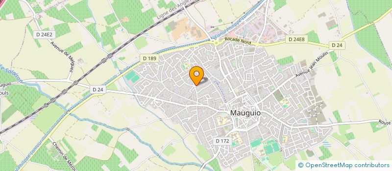 localisation de l'entreprise MONSIEUR JEAN FRANCOIS GALLEGO  MAUGUIO