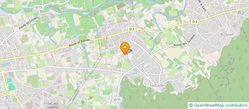 localisation de l'entreprise MONSIEUR JEAN-FRANCOIS GALLEGO  TAILLADES