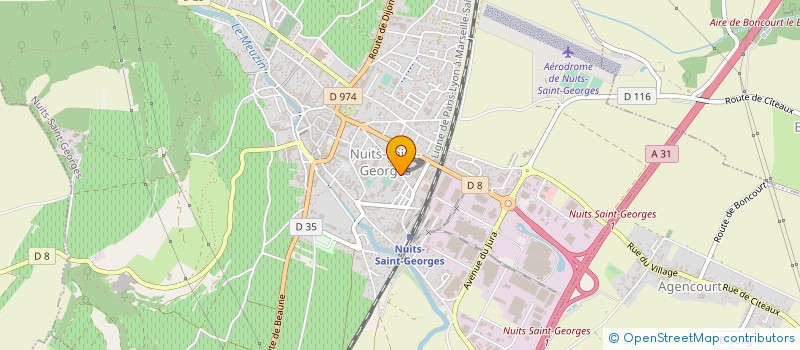 localisation de l'entreprise MONSIEUR JEAN-FRANCOIS GANDREY à NUITS-SAINT-GEORGES