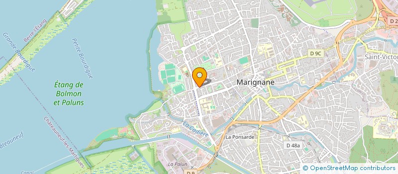 localisation de l'entreprise MONSIEUR JEAN FRANCOIS GARCIA  MARIGNANE