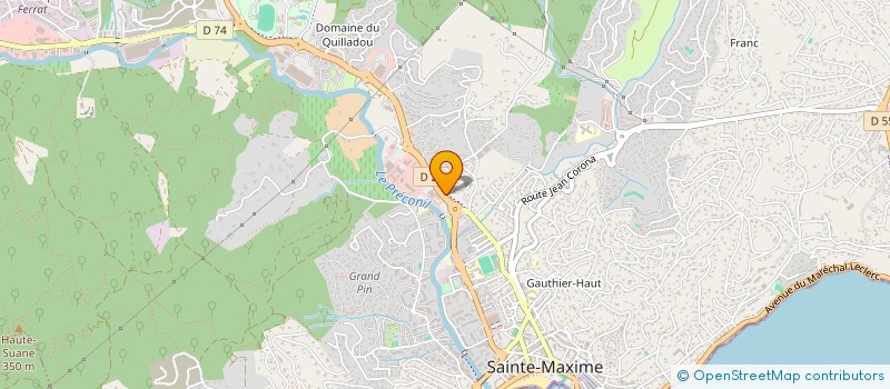 localisation de l'entreprise MONSIEUR JEAN-FRANCOIS GARCIA à SAINTE-MAXIME