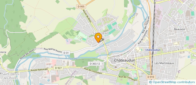 localisation de l'entreprise MONSIEUR JEAN-FRANCOIS GARIBAL à CHATEAUDUN