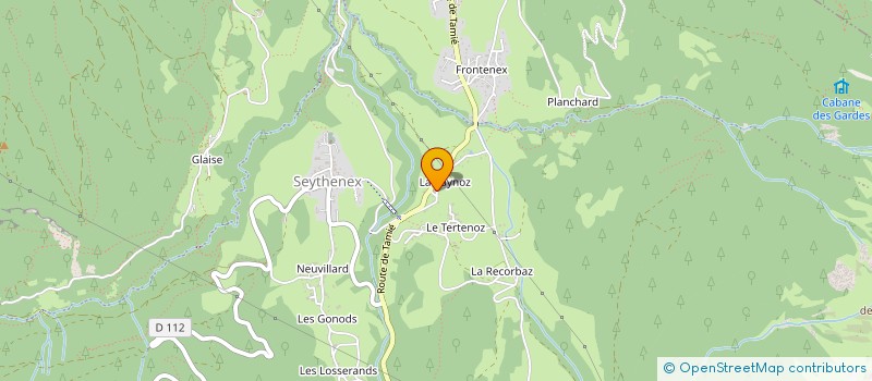 localisation de l'entreprise MONSIEUR JEAN-FRANCOIS GARNIER  FAVERGES-SEYTHENEX