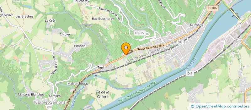 localisation de l'entreprise MONSIEUR JEAN-FRANCOIS GARON  AMPUIS