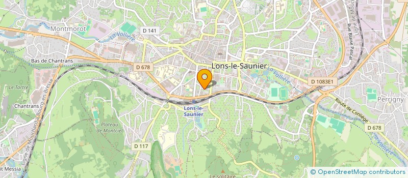 localisation de l'entreprise MONSIEUR JEAN-FRANCOIS GAUCHET à LONS-LE-SAUNIER
