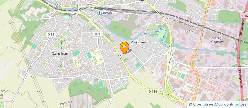 localisation de l'entreprise MONSIEUR JEAN FRANCOIS GAULTIER  VILLERS-SUR-AUCHY