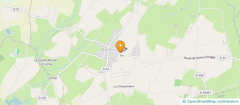 localisation de l'entreprise MONSIEUR JEAN-FRANCOIS GAUTIER à BACILLY
