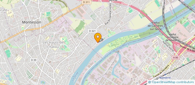 localisation de l'entreprise MONSIEUR JEAN-FRANCOIS GAVANOU  CARRIERES-SUR-SEINE