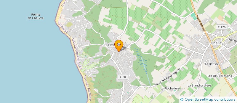 localisation de l'entreprise MONSIEUR JEAN-FRANCOIS GAY  SAINT-GEORGES-D'OLERON