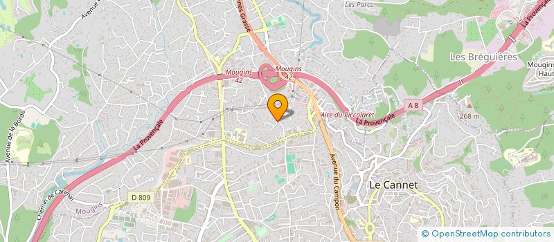 localisation de l'entreprise MONSIEUR JEAN-FRANCOIS GELLY à MOUGINS