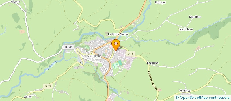 localisation de l'entreprise MONSIEUR JEAN-FRANCOIS GELY  MONTPEYROUX