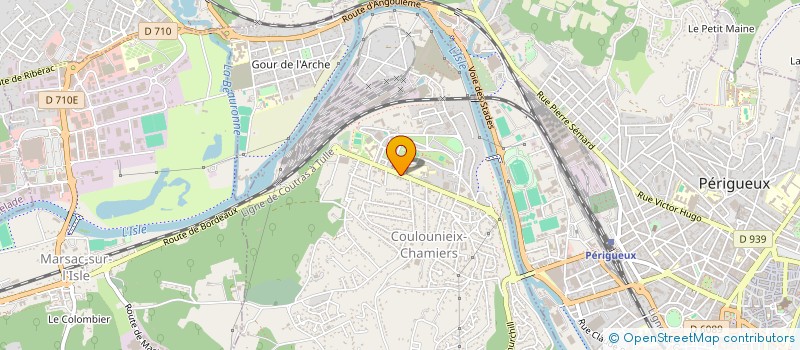 localisation de l'entreprise MONSIEUR JEAN-FRANCOIS GERMAIN  SAINT-GEORGES-DE-DIDONNE