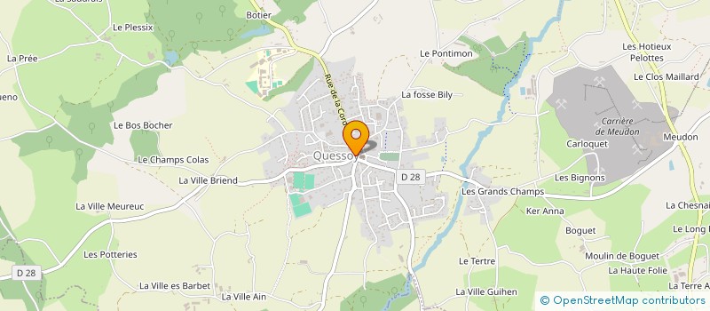 localisation de l'entreprise MONSIEUR JEAN FRANCOIS GICQUEL à QUESSOY